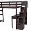 Lit mezzanine simple avec rangement - aucun sommier nécessaire, robuste et amp; Spacieux-1784959491