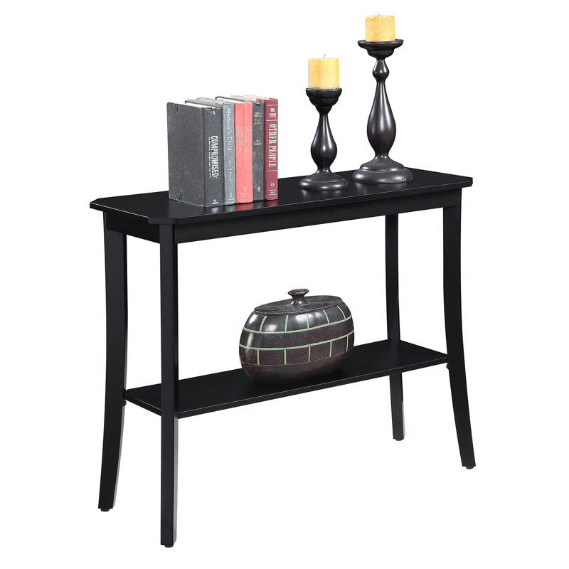 Console Slayter, Noir, H 30 po x l 38 po x P 14 po