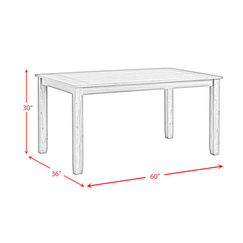 Chamara 5 - Person Four Leg Dining Set