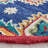 Blossom Hand Tufted Wool/Cotton Oriental Rug in Orange/Navy-203688177