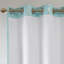 Panneau de rideau simple occultant avec œillets 50 x 84 po Raina-36589988-28456796
