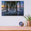«Under The Pier At Dawn» par Rick Berk, art mural en verre acrylique-92323640