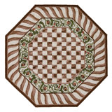 Mocha Check Rug