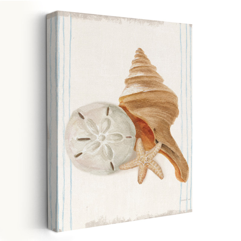 «Beach and Beaches Floursack Nautical Shells III», art, H 48 po x l 32 po