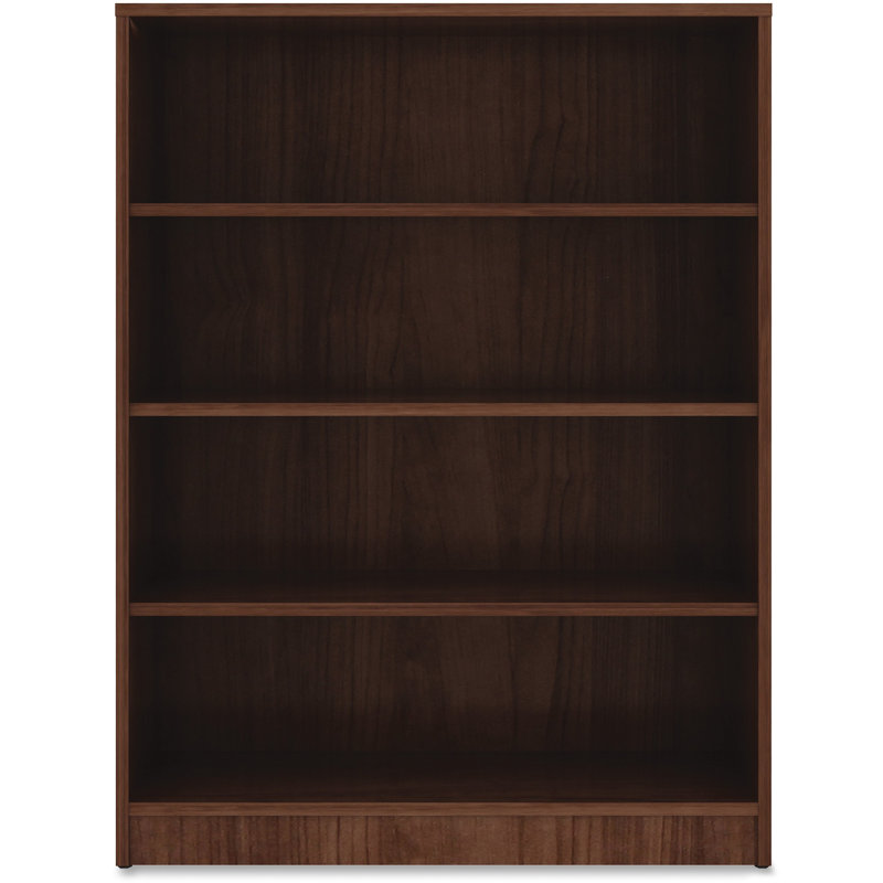 Orlanda Bookcase, Walnut, (4 Shelves) 48" H x 36" W x 12" D