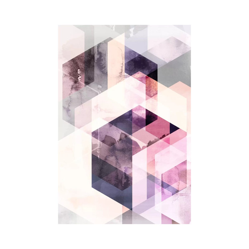 Graphic CLXVI by Mareike Böhmer - Wrapped Canvas Print, 152.5 cm H x 101.5 cm W