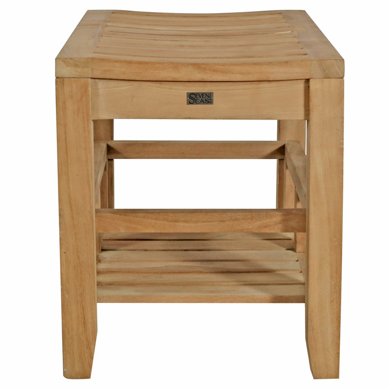 Nyx 16'' W Teak Shower Bench