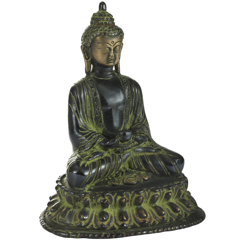 Figurine Bouddha dans un bouddha Dhyana