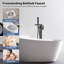 Floor Waterfall Faucet with Diverter