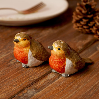 Brand Ceramic Salt And Pepper Shaker Set
