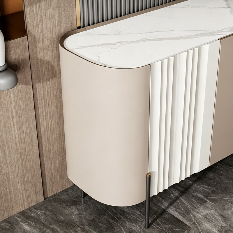 Buffet art moderne minimaliste, 35.43" H x 47.24" W x 15.75" D