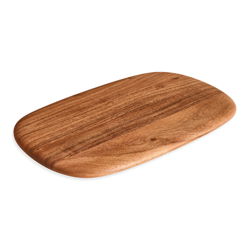Sert une planche à découper, 17 po x 11 po, Acacia