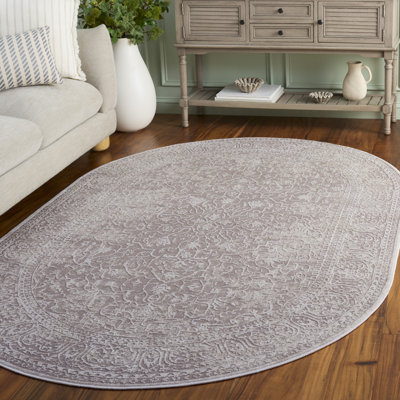 Calidia Oriental Beige/Cream Area Rug