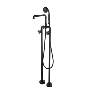 3 Handle Tub Filler with Diverter