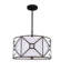 Luminaire suspendu cylindrique unique à 3 lumières Hultgren-1712210114-1712210105