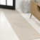 Alceo High-Low MidCentury Modern Arch Stripe Two-Tone Beige/Cream Indoor/Outdoor Rug