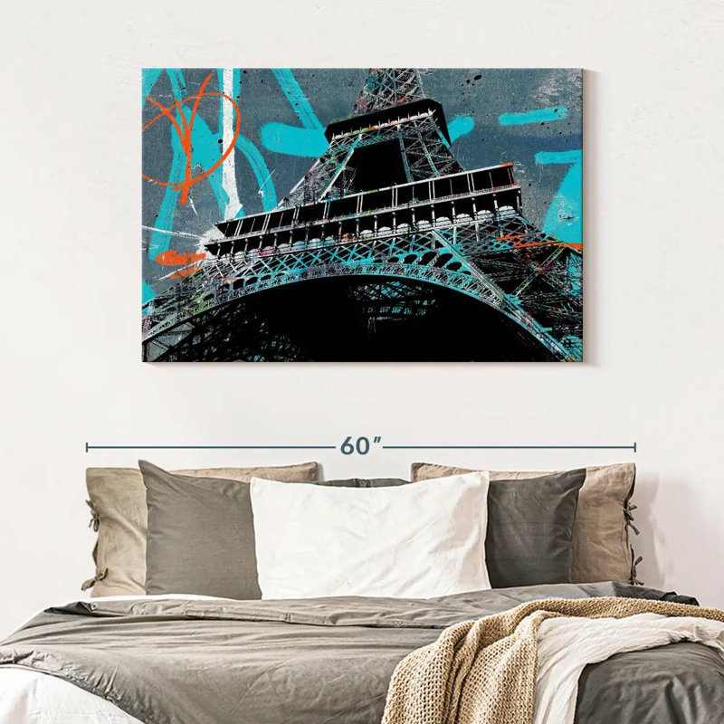 Ravi Eiffel Tower II, 32" H x 48" W
