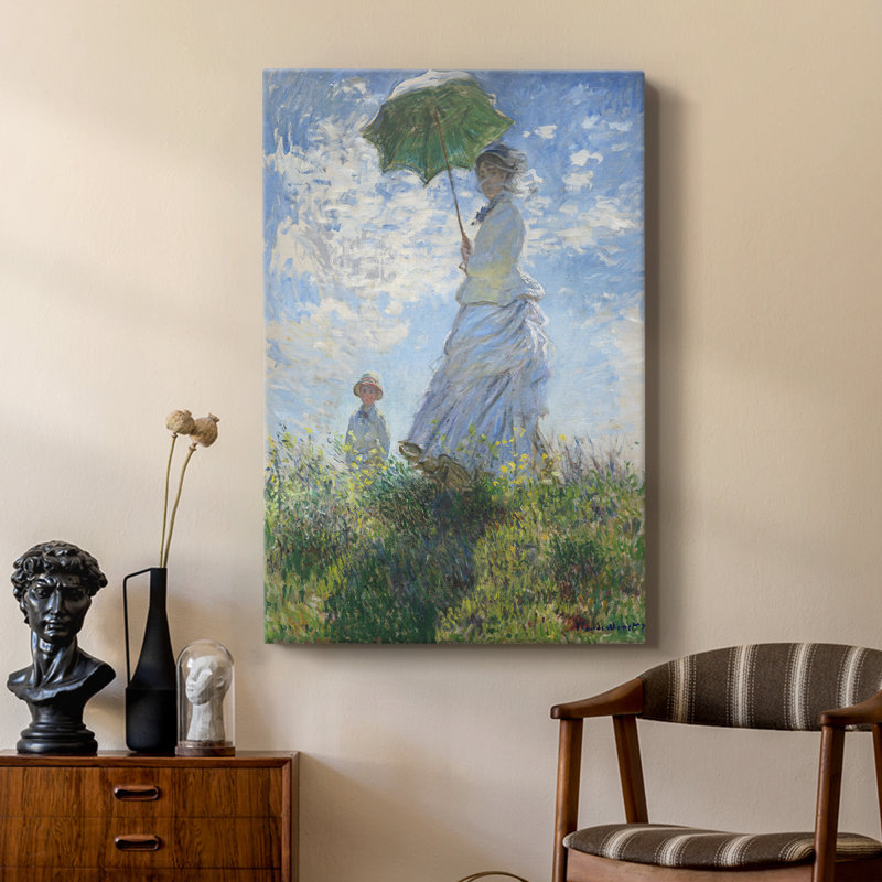 Paysage rétro XL III - galerie Cavas sur mesure, H 48 po x l 32 po