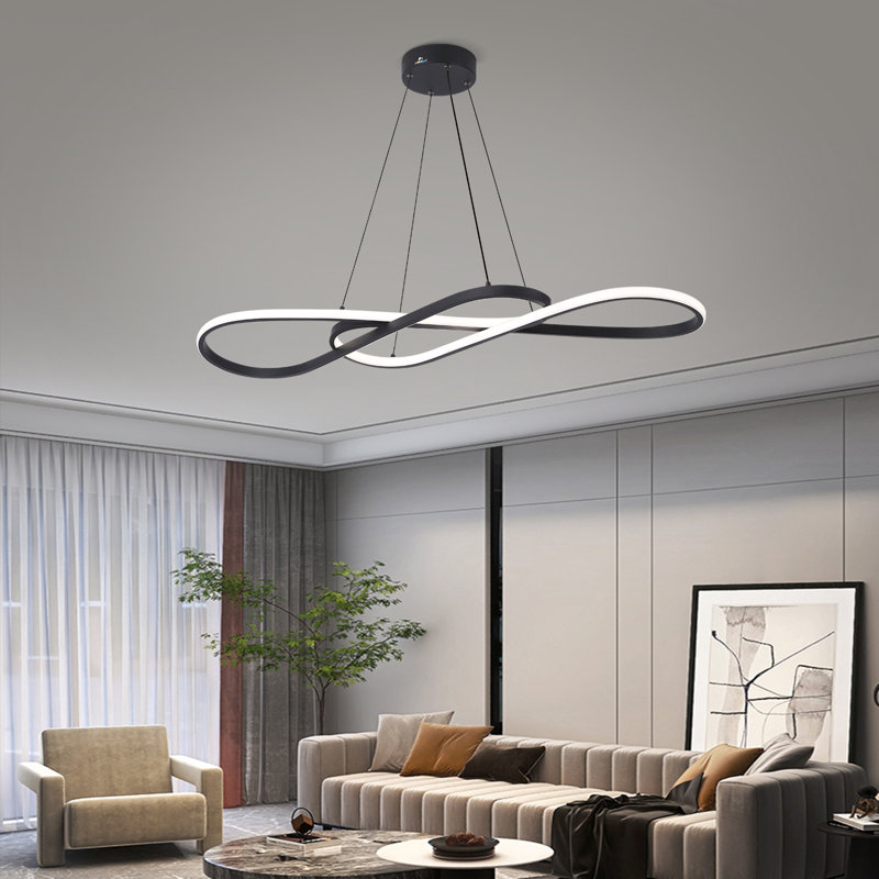 Chandelier, Black