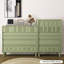 Buffet décoratif moderne en bois massif vert clair-1310001192-1310001198