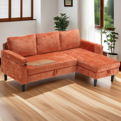 Sectional Sofa Reversible Sectional Sleeper Sectional Sofa With Storage Chaise