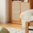 Simple and Classic Solid Wood Display Cabinet
