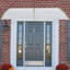 Garden Sanctuary 190cm W x 100cm D Plastic Cover Retractable Door / Window Awning