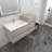 Moreno Bailey 49 " W Wall Mounted 1 Single Combined Vanity Unit Bathroom Vanity With Acrylic Top-87461404