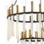Lustre unique / remarquable à niveaux 1 lumière DEL Echo