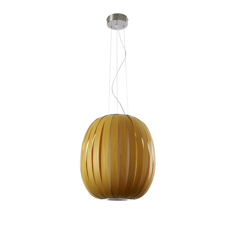 Pod 1 - Light Pendant, 24" H x 20.8" W x 20.8" D, E26 Base, Yellow