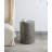 D14x20" Black Round Accent Capiz Stool