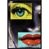 Faceeye 3 Print by Jeffrey Goodman