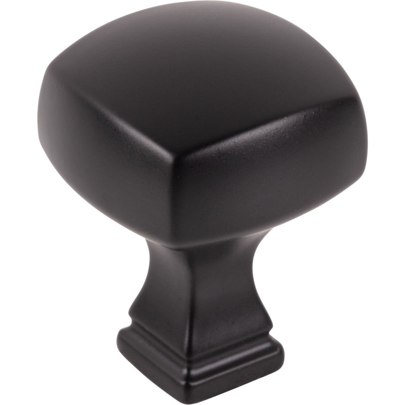 Audrey Square Knob, Matte Black
