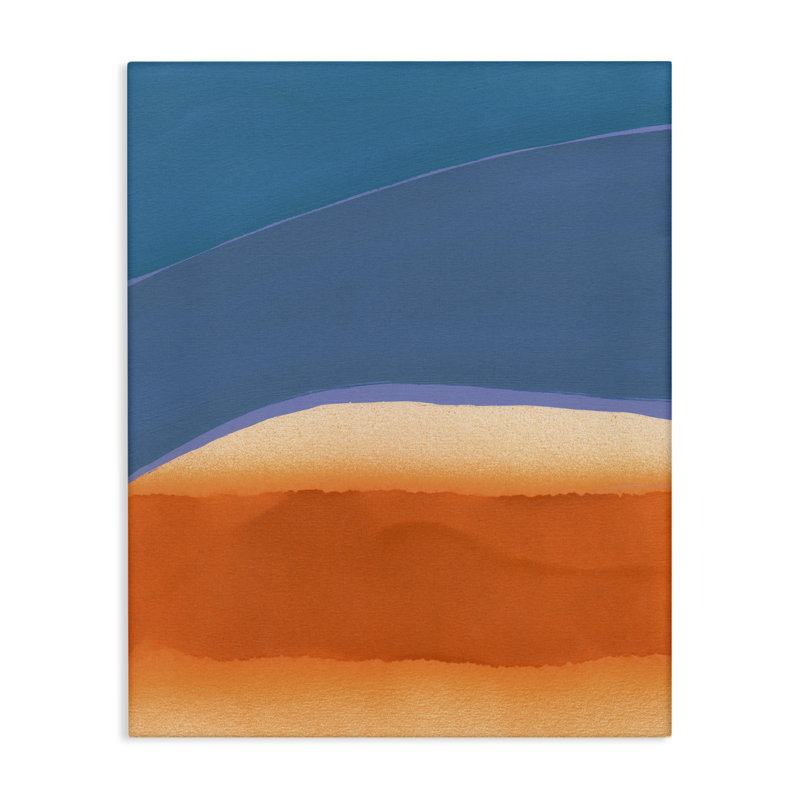 Art moderne sur toile Modern Desert Sunrise par Jodi Fuchs, H 40 po x l 30 po x P 1,5 po