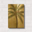«Royal Palm II» par NBL Studio, métal doré, 12 po x 16 po-2027227859