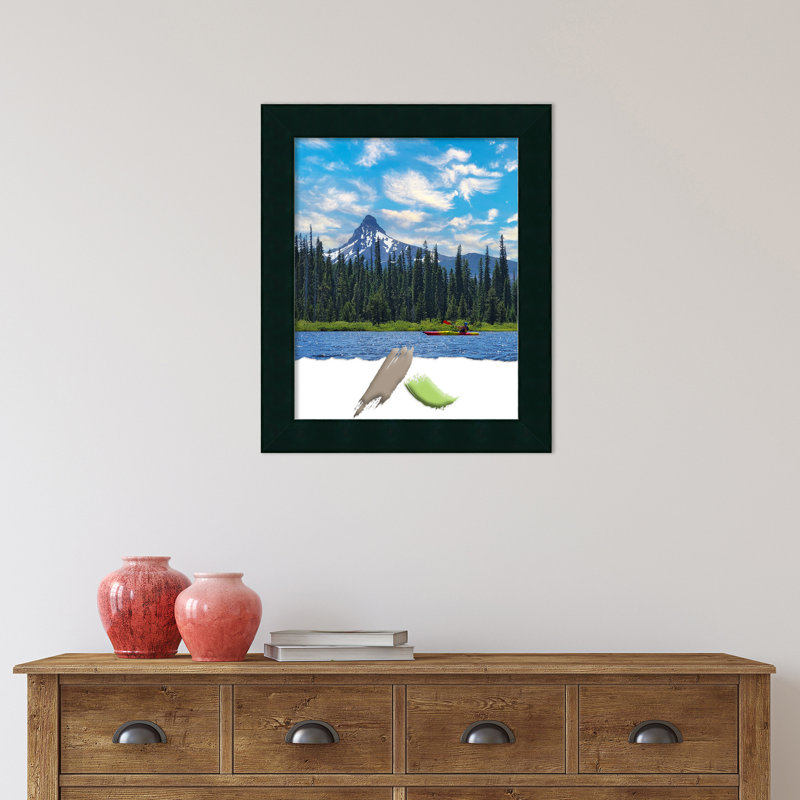 Cary Black Wood Picture Frame, 16" W x 20" H