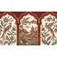 Décoration murale amovible de style chinois à panneaux arqués Chinoiserie