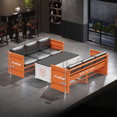 6 - Person Solid Wood Top Pedestal Dining Set