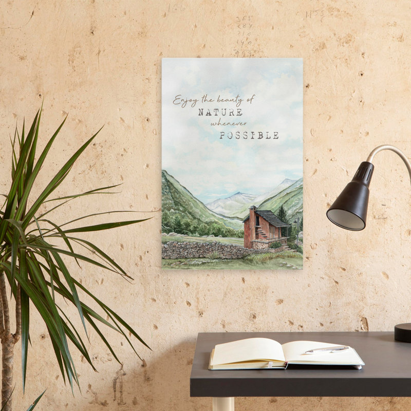 Profitez de la beauté de la nature, H 24 po x l 16 po