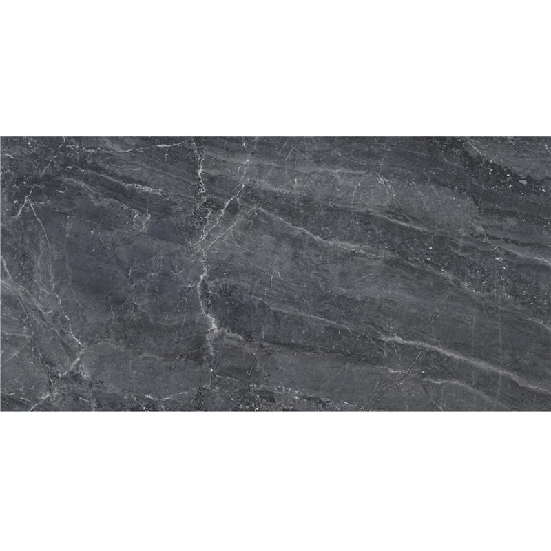 Taille du carreau de porcelaine blanc mat Sublime: 24 po x 48 po, Gris foncé