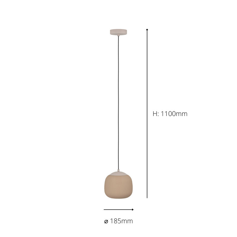 Carbondale 1 - Light Dome Pendant