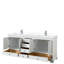 Ensemble de meuble-lavabo double 80 "Deborah-51712445-97791431-51712448