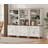 Corretta Bookcase With 5 Drawers And 2 Cabinets, Tall Book Case With 3-Tier Open Book Shelfs, Large Wood Bookcases Farmhouse Bookshelves For Living Room Bedroom Home Office Kitchen, 72''-276149959