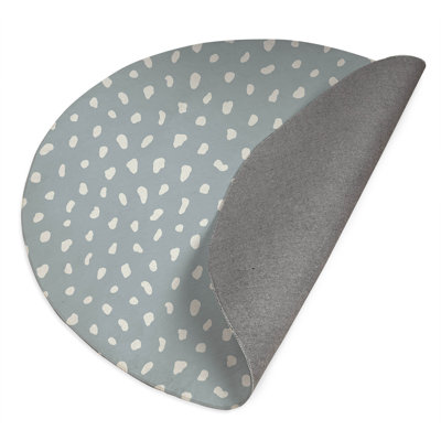 Paint Drop Non-Slip Outdoor Rug