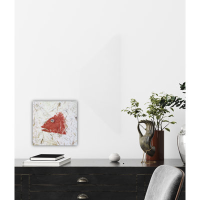Snapper Red by John Beard - Gallery Wrapped Canvas Print Acrylic Painting Print Canvas