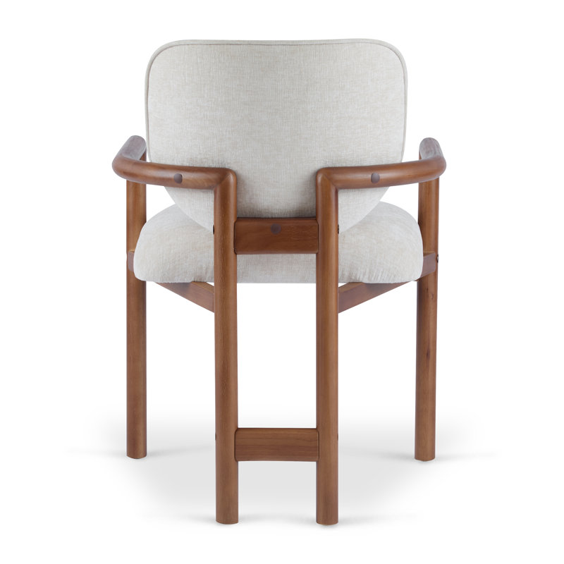 Madeline Upholstered Dining Chairs, Brown