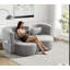 Futon convertible multifonctionnel avec canapé-lit pliant pour petits espaces-1532008401