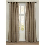 Check Sheer Curtain