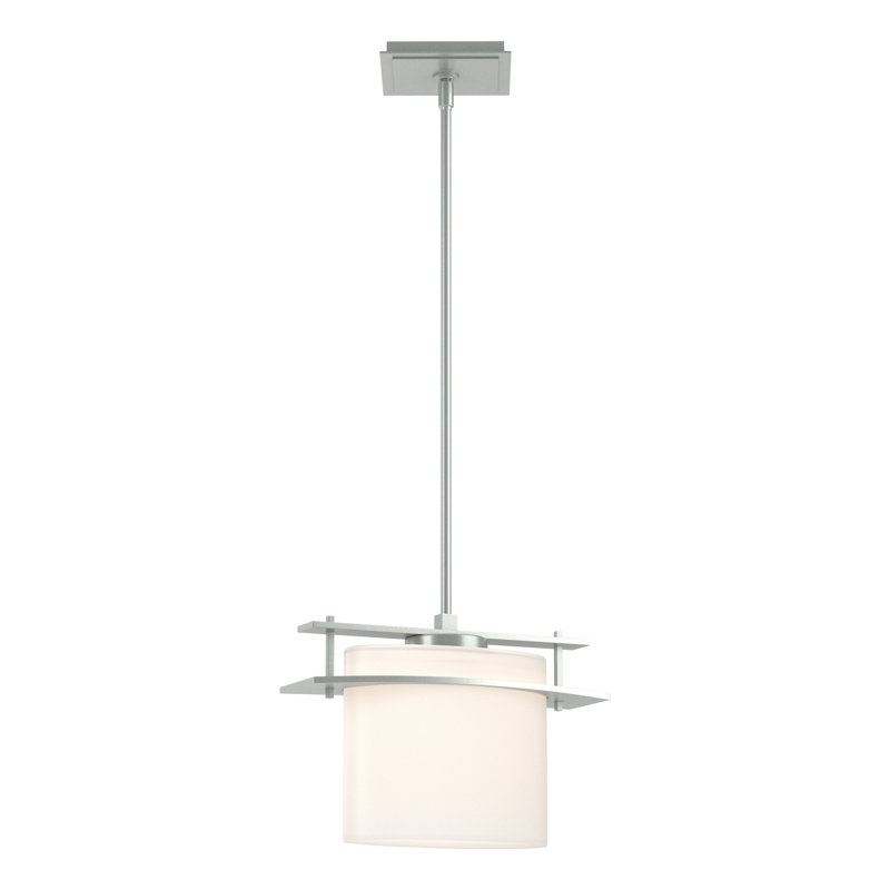 Arc 1 - Light Unique/Statement Geometric Pendant, Standard: 8.6" to 53.6", Vintage Platinum