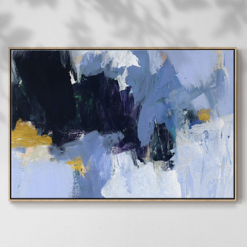 " Arctic Ledge I ", H 25 po x l 37 po x P 2 po, Bois naturel